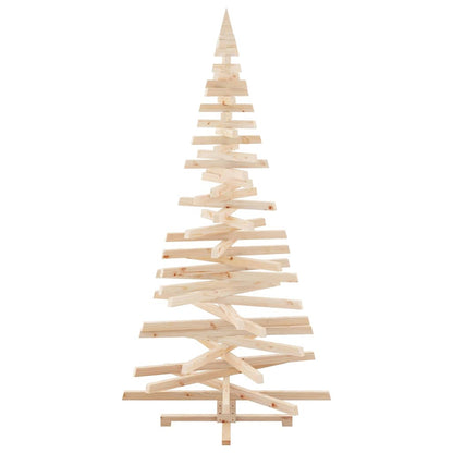 Christmas Trees with Stand Natural 82.7" Solid pine wood