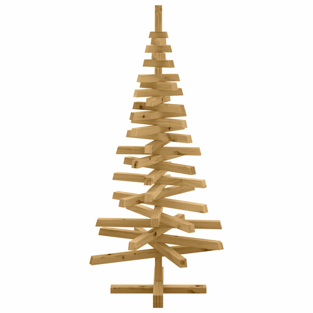 Christmas Trees with Stand Brown 47.2" Solid pine wood