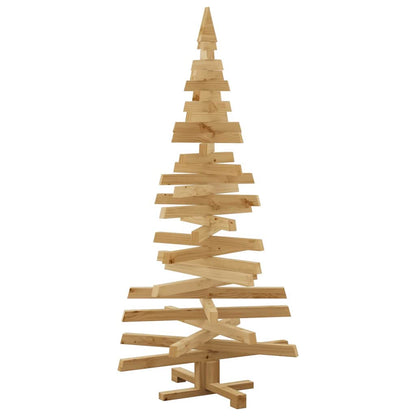 Christmas Trees with Stand Brown 59.1" Solid pine wood