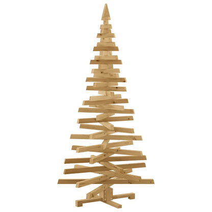 Christmas Trees with Stand Brown 70.9" Solid pine wood