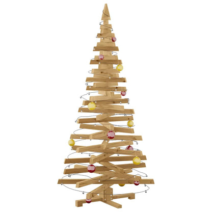 Christmas Trees with Stand Brown 70.9" Solid pine wood