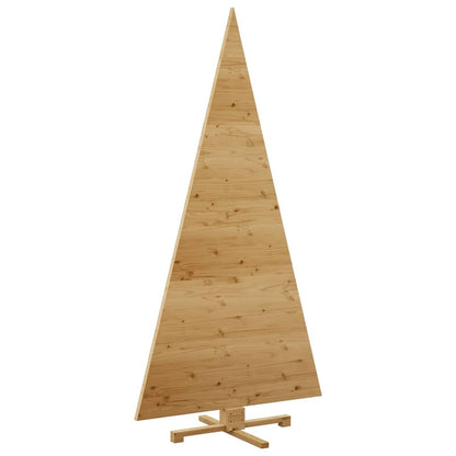 Christmas Trees with Stand Brown 82.7" Solid pine wood