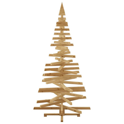 Christmas Trees with Stand Brown 82.7" Solid pine wood
