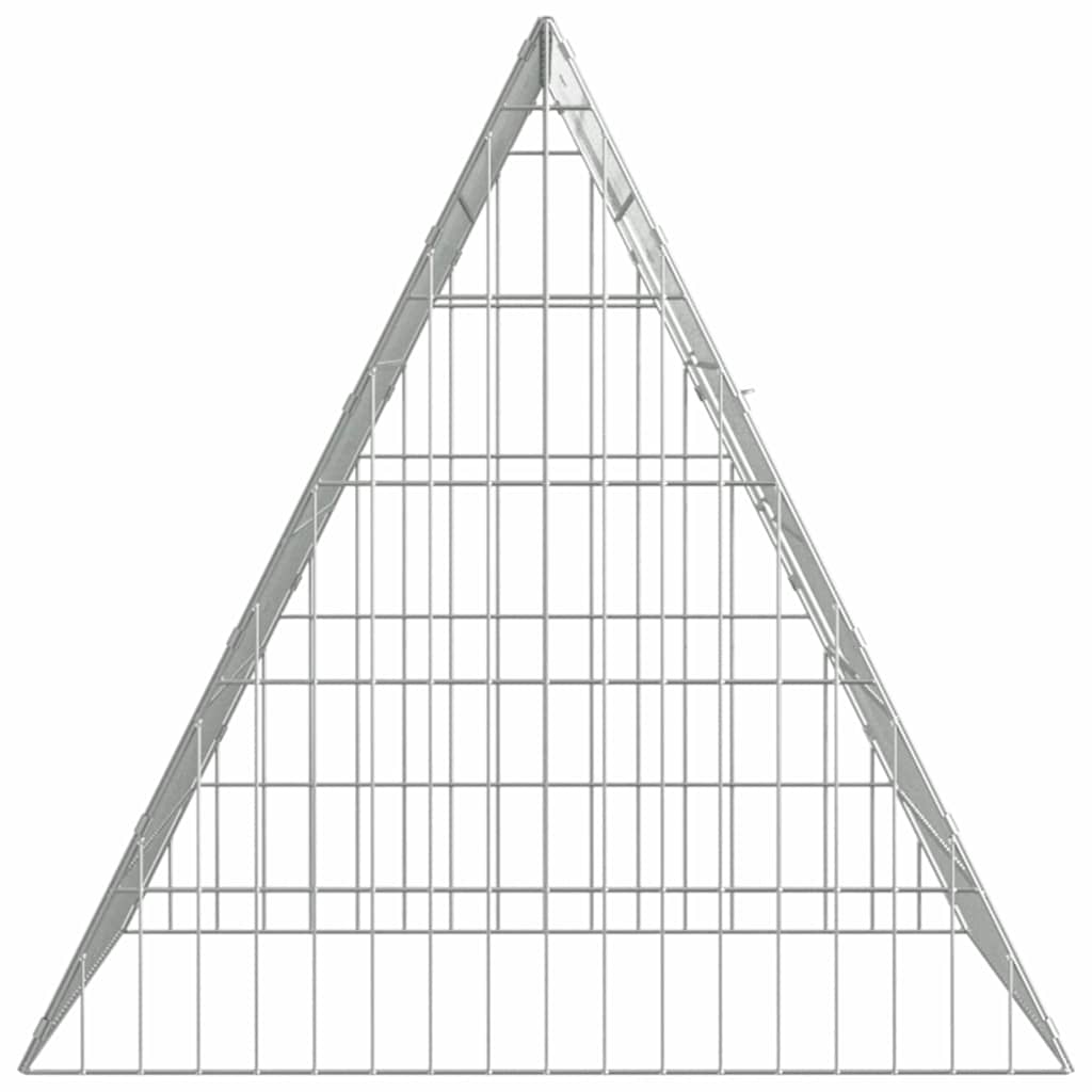 Chicken Cage Silver 43.31 x 21.65 x 21.65 in Galvanised Steel