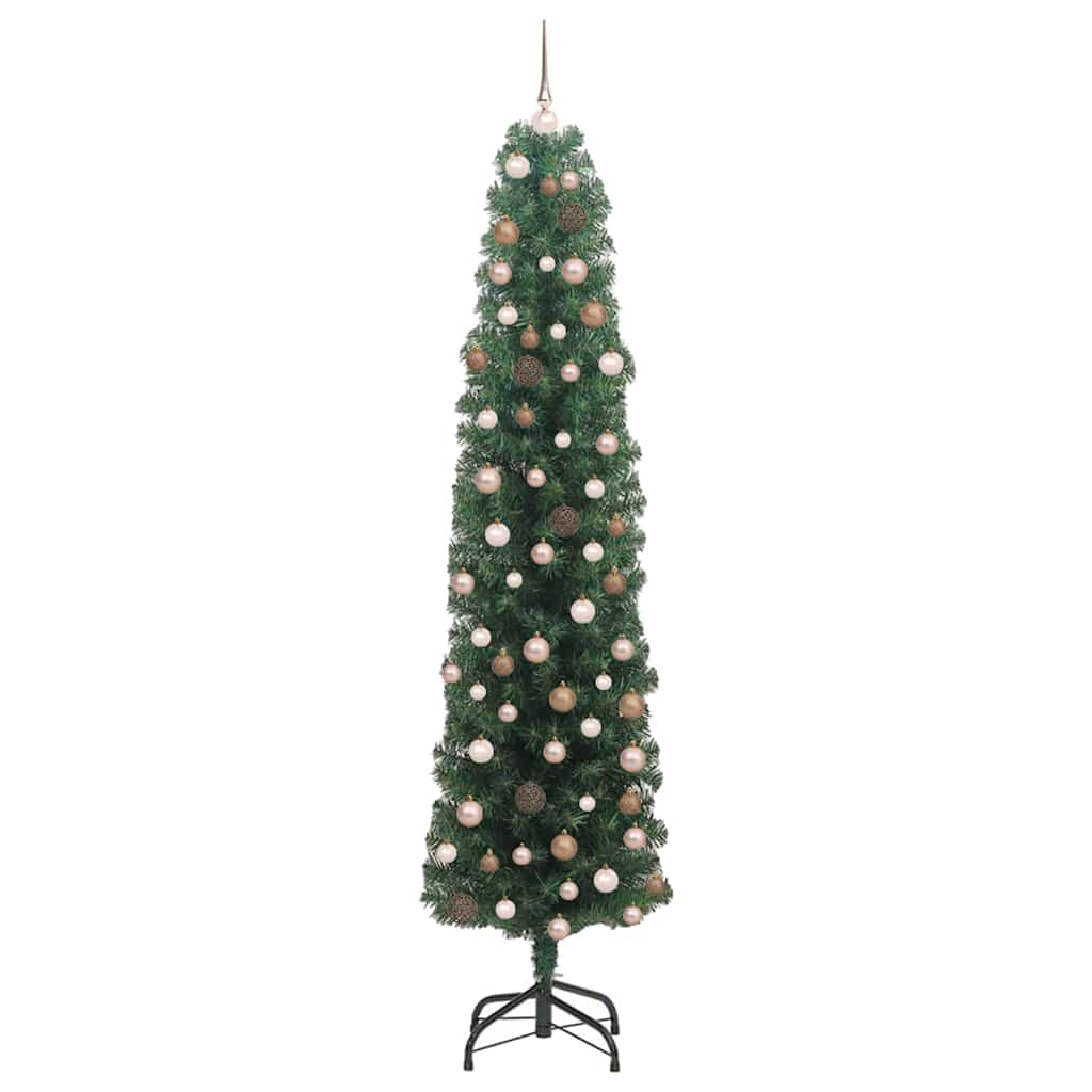 Artificial Christmas Tree with 300 LEDs Green 70.87 in
