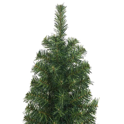 Artificial Christmas Tree with 300 LEDs Green 82.68 in