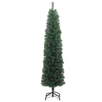 Artificial Christmas Tree Green 94.5" PVC and Steel and Plastic