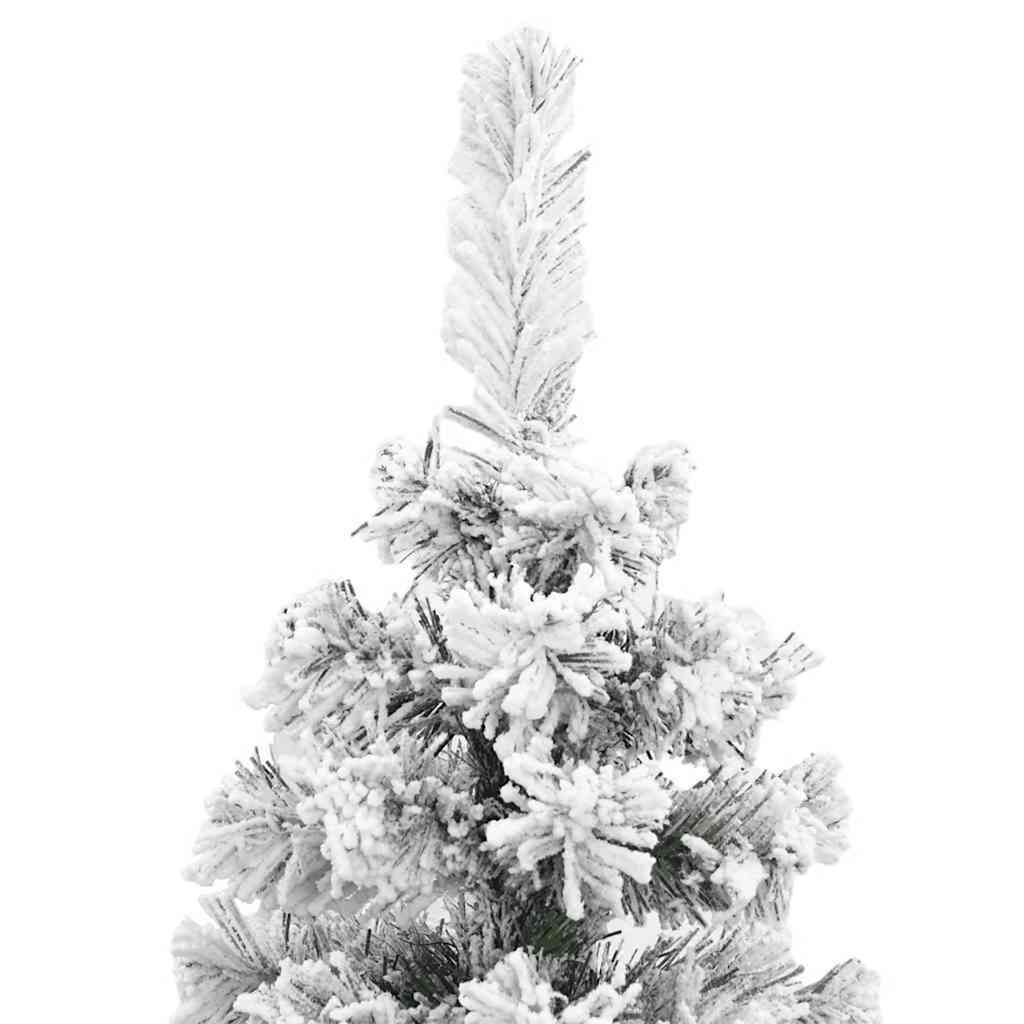 Artificial Christmas Tree Green 70.9" PVC and Steel and Plastic