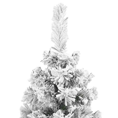 Artificial Christmas Tree Green 70.9" PVC and Steel and Plastic