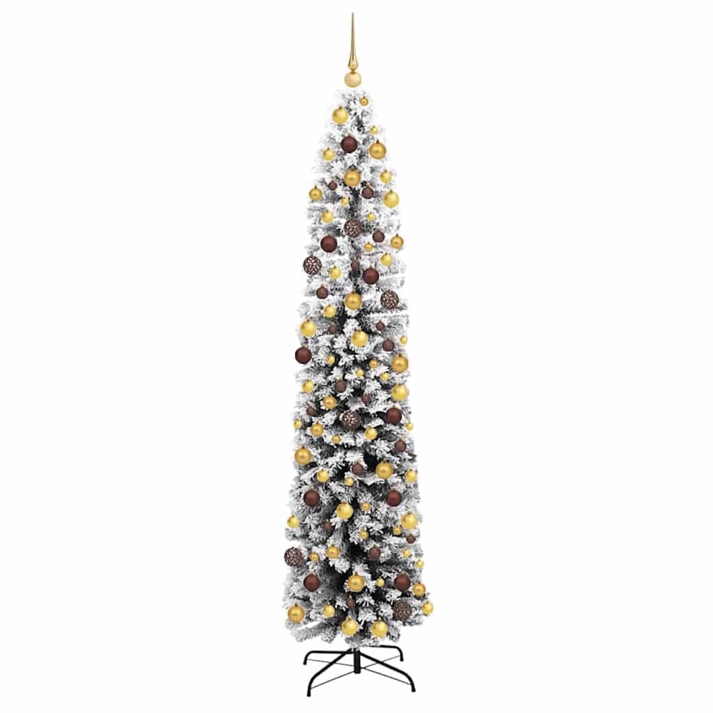 Artificial Christmas Tree Green 70.9" PVC and Steel and Plastic