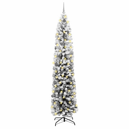Artificial Christmas Tree with 300 LEDs Green 94.49 in