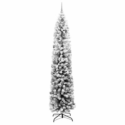 Artificial Christmas Tree with 300 LEDs Green 94.49 in