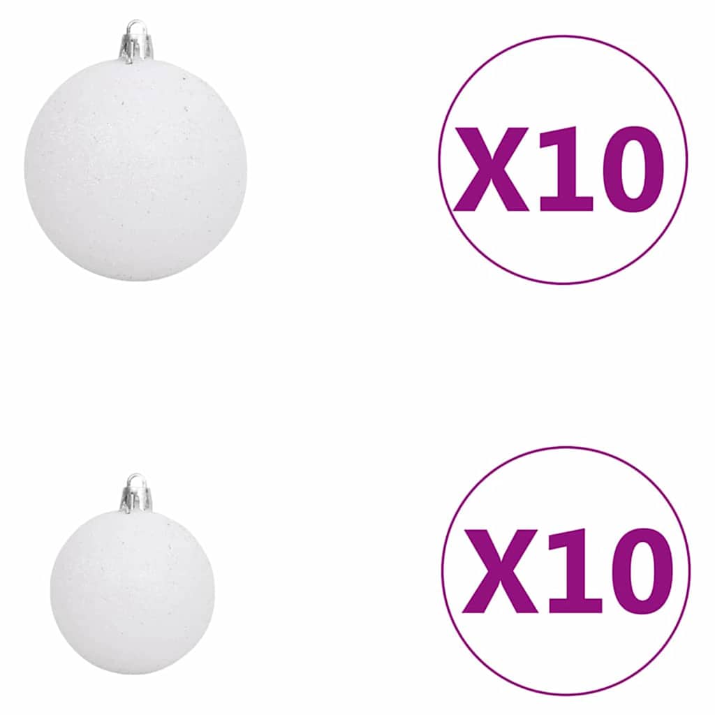 Artificial Christmas Tree with 300 LEDs Green 94.49 in