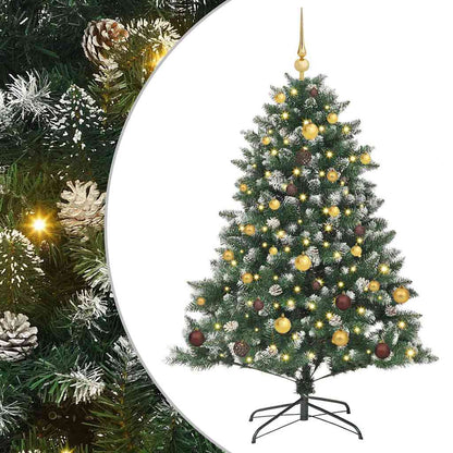 Artificial Christmas Tree with Stand Green 105 x 105 x 150 cm