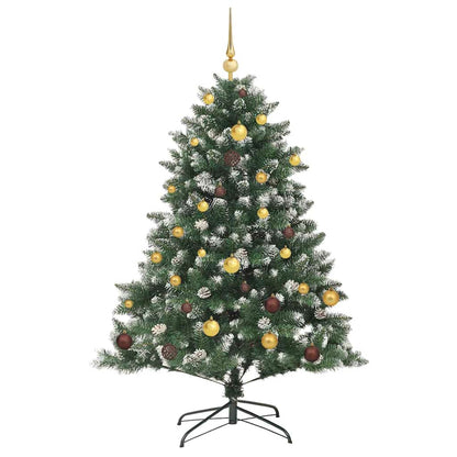 Artificial Christmas Tree with Stand Green 105 x 105 x 150 cm