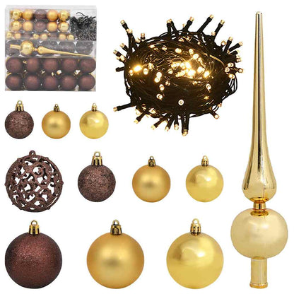Artificial Christmas Tree with Stand Green 126 x 126 x 180 cm