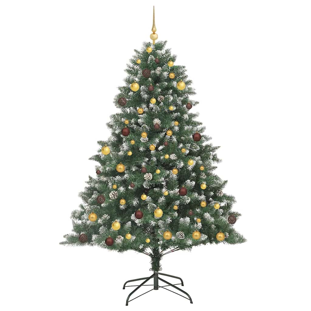 Artificial Christmas Tree with Stand Green 140 x 140 x 210 cm
