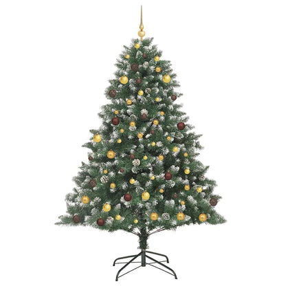 Artificial Christmas Tree with Stand Green 140 x 140 x 210 cm