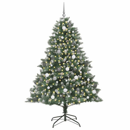 Artificial Christmas Tree with Stand Green 140 x 140 x 210 cm