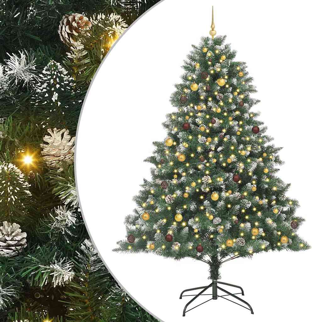 Artificial Christmas Tree with Stand Green 160 x 160 x 240 cm