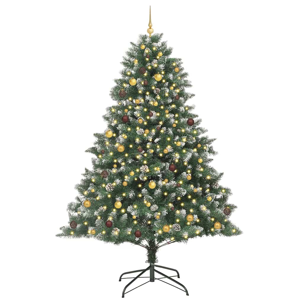 Artificial Christmas Tree with Stand Green 160 x 160 x 240 cm