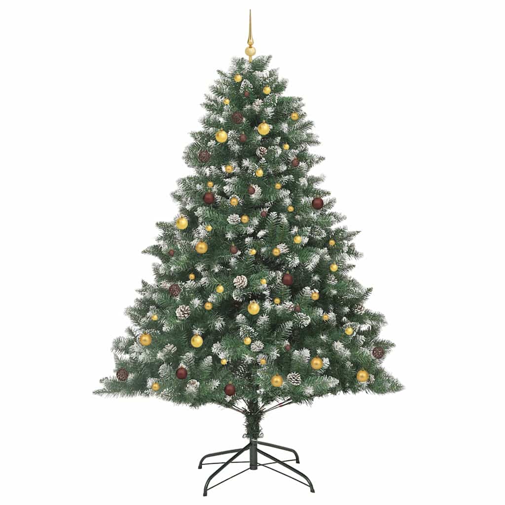 Artificial Christmas Tree with Stand Green 160 x 160 x 240 cm