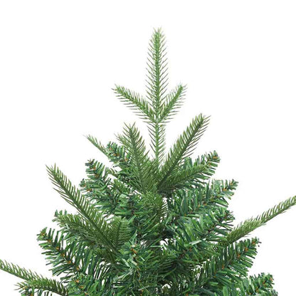 Artificial Pre-lit Christmas Tree Green 70.9" PVC and PE