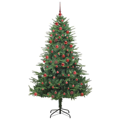Artificial Pre-lit Christmas Tree with Ball Set Green 70.9