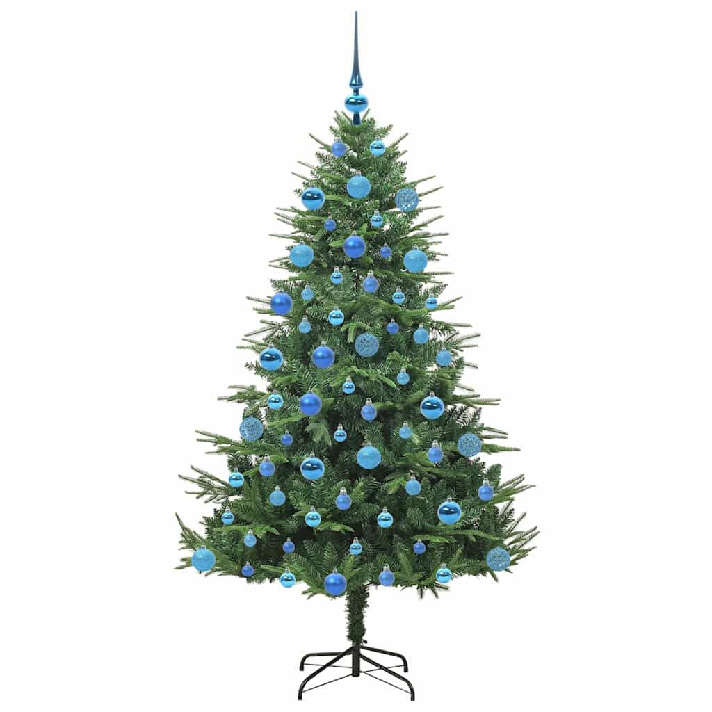 Artificial Pre-lit Christmas Tree with Ball Set Green 70.9