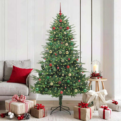 Artificial Pre-lit Christmas Tree with Ball Set Green 70.9