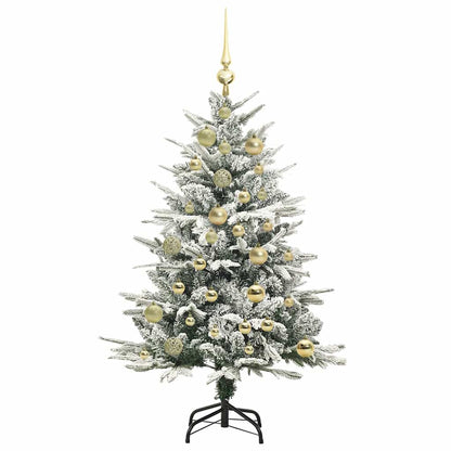 Artificial Pre-lit Christmas Tree with Ball Set Green 47.2