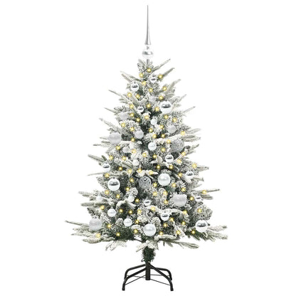 Artificial Pre-lit Christmas Tree with Ball Set Green 47.2