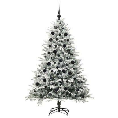 Artificial Pre-lit Christmas Tree with Ball Set Green 70.9