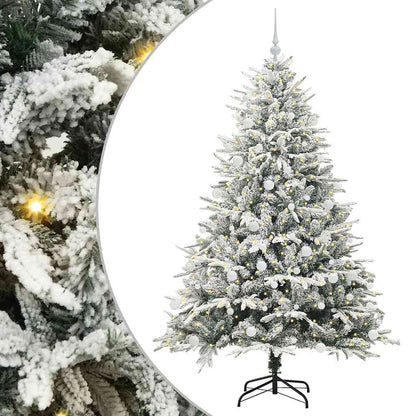 Artificial Pre-lit Christmas Tree with Ball Set Green 70.9