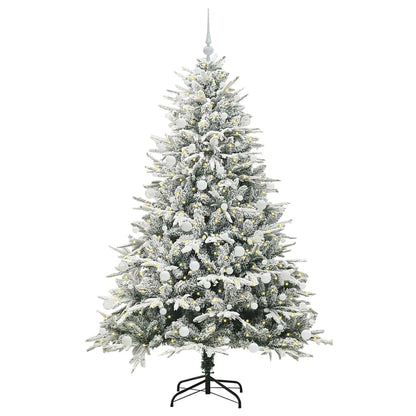 Artificial Pre-lit Christmas Tree with Ball Set Green 70.9