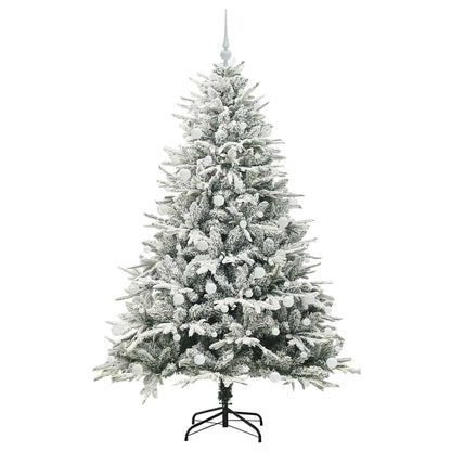 Artificial Pre-lit Christmas Tree with Ball Set Green 70.9