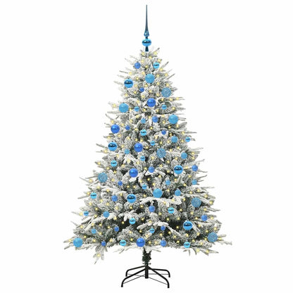 Artificial Pre-lit Christmas Tree with Ball Set Green 70.9