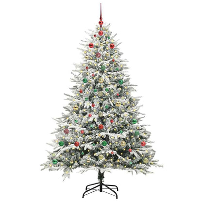 Artificial Pre-lit Christmas Tree with Ball Set Green 70.9
