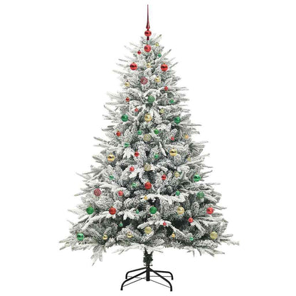 Artificial Pre-lit Christmas Tree with Ball Set Green 70.9