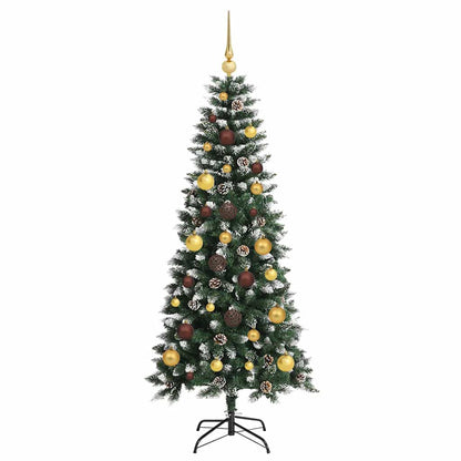 Artificial Christmas Tree with 150 LEDs Green 66 x 66 x 150 cm