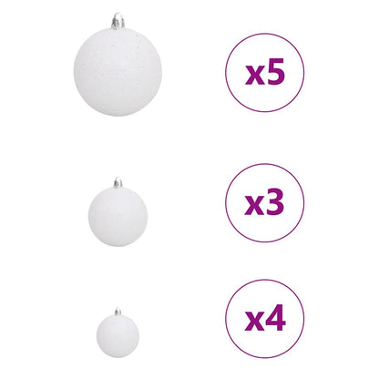 Artificial Christmas Tree with 150 LEDs Green 66 x 66 x 150 cm