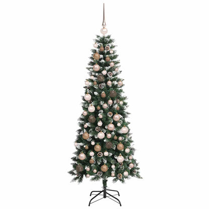 Artificial Christmas Tree with 300 LEDs Green 70.87 in