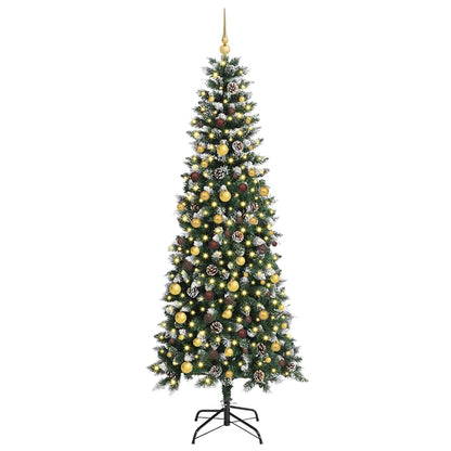 Artificial Christmas Tree with 300 LEDs Green 86 x 86 x 210 cm