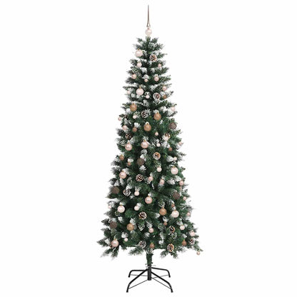 Artificial Christmas Tree with 300 LEDs Green 86 x 86 x 210 cm