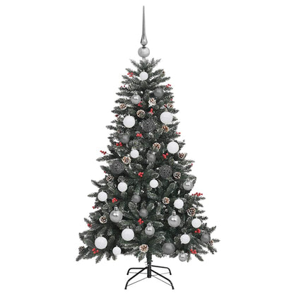 Artificial Christmas Tree with 150 LEDs Green 68 x 68 x 120 cm
