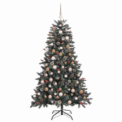Artificial Christmas Tree with 300 LEDs Green 99 x 99 x 180 cm