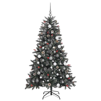 Artificial Christmas Tree with 300 LEDs Green 99 x 99 x 180 cm