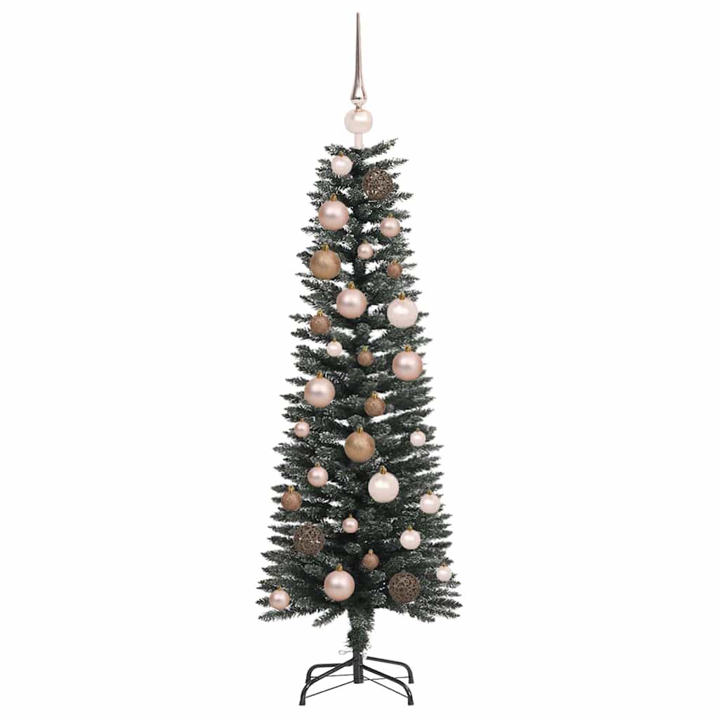 Artificial Christmas Tree with 150 LEDs Green 47.24 in