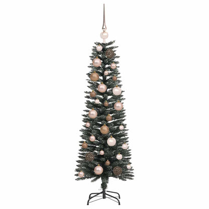 Artificial Christmas Tree with 150 LEDs Green 47.24 in