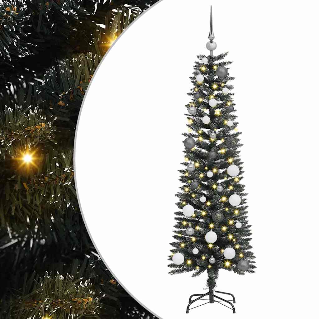 Artificial Christmas Tree with 150 LEDs Green 43 x 43 x 150 cm